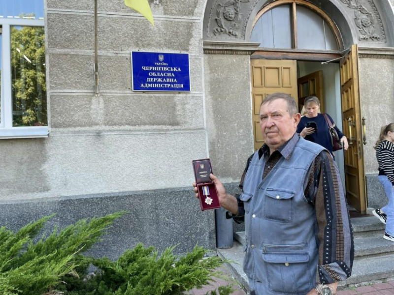 Воїна з Чернігівщини посмертно нагородили орденом (Фото)