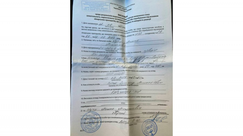 Має 10 довідок із висновком про тверезість: чернігівець розповів, що його систематично зупиняє поліція