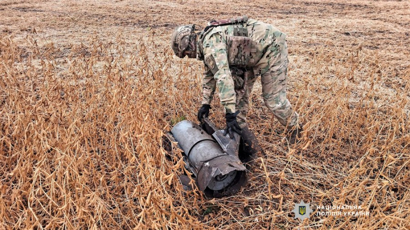 На Чернігівщині знешкодили бойові частини російських безпілотників, які збили поблизу Ніжина та у Менській громаді