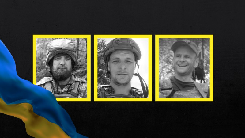 На Чернігівщині попрощалися з трьома захисниками – Олександром Іщенком, Юрієм Пінчуком та Михайлом Помазом