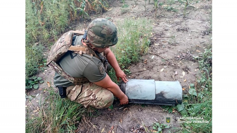 На Чернігівщині знешкодили бойові частини російських безпілотників, які збили поблизу Ніжина та у Менській громаді