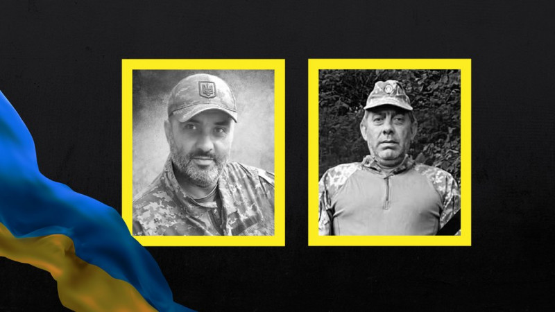 На Чернігівщині попрощалися з бійцями Олексієм Лисенком та Романом Мицу