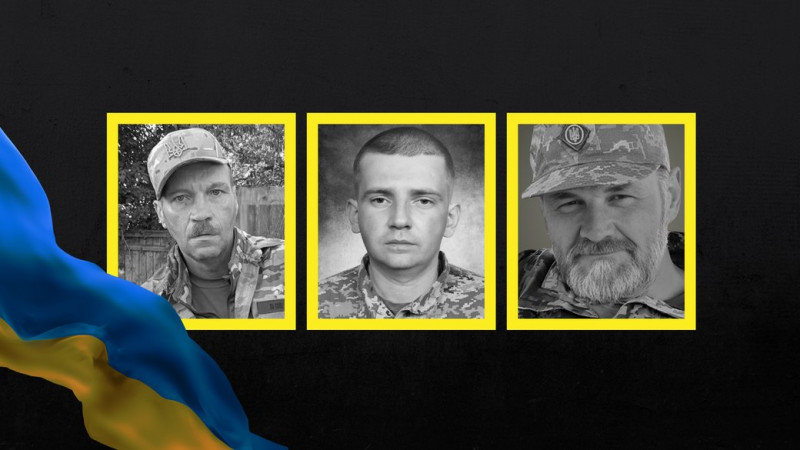 На Чернігівщині попрощалися з бійцями Олексієм Лисенком та Романом Мицу