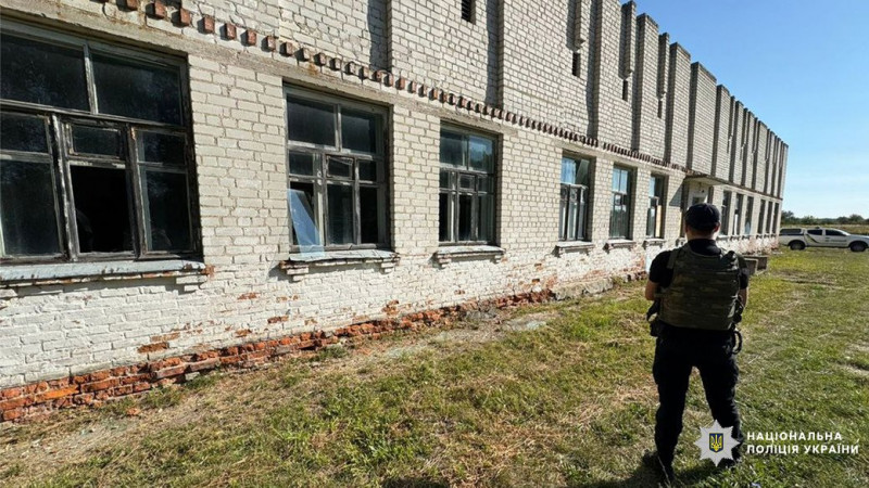 Внаслідок атаки російського БпЛА у Чернігівському районі пошкоджена будівля гімназії