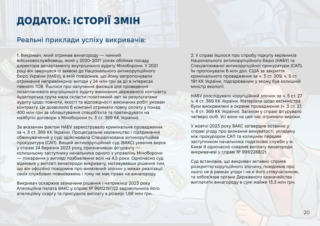 Гайд для викривачів корупції від НАЗК