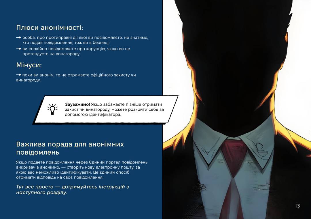 Гайд для викривачів корупції від НАЗК
