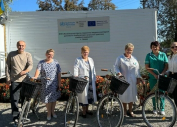 Мобільніші та швидші в допомозі: медики Кіптівської громади отримали велосипеди Мобільніші та швидші в допомозі: медики Кіптівської громади отримали велосипеди