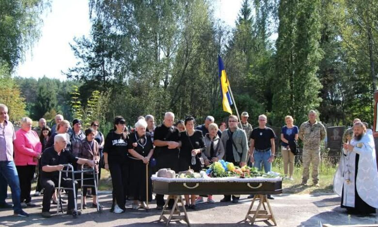 На Чернігівщині попрощалися з полеглим бійцем