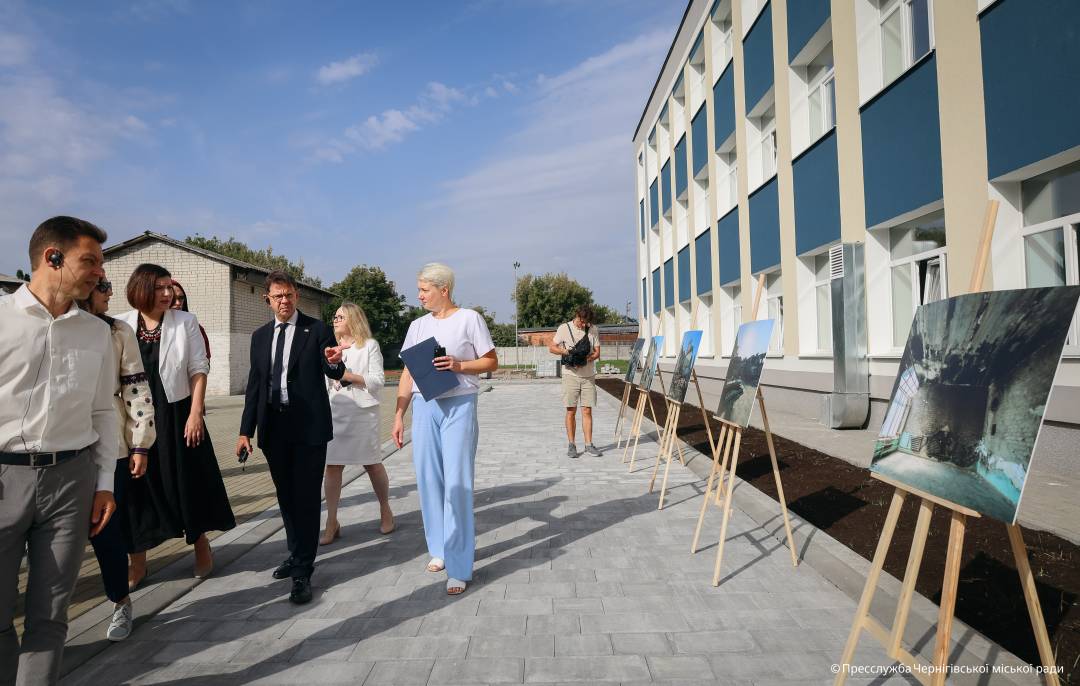 Швейцарська підтримка допомогла відновити гімназію №13 і створити сучасний освітній простір