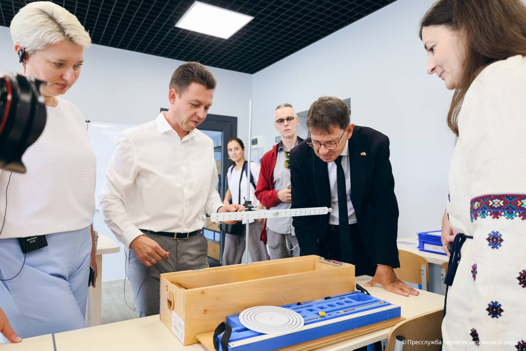 Швейцарська підтримка допомогла відновити гімназію №13 і створити сучасний освітній простір