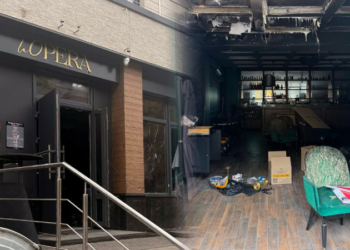 Третій інцидент за чотири місяці: невідомі підпалили бар La Opera у Чернігові Третій інцидент за чотири місяці: невідомі підпалили бар La Opera у Чернігові