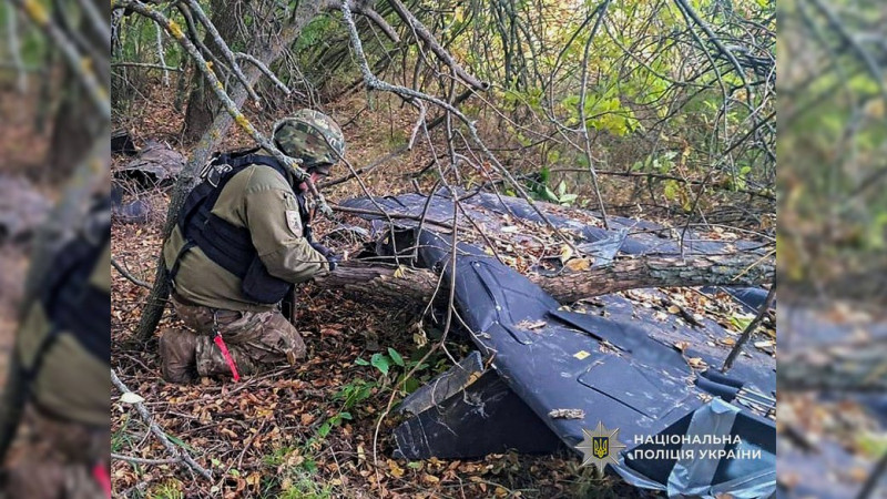 За тиждень на Чернігівщині збили 77 російських ударних безпілотників
