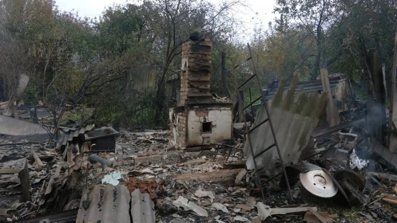 Згоріли свині та кури, корів і собаку врятували: наслідки атаки РФ по селу Попівка, що на прикордонні Чернігівщини