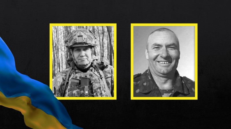 На Чернігівщині попрощалися з загиблими захисниками Олексієм Назаренком та Сергієм Лободою