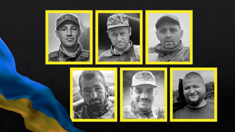 На Чернігівщині попрощалися з бійцями Володимиром Сердюком, Сергієм Калитою, Василем Хлібиком та Михайлом Лазебним