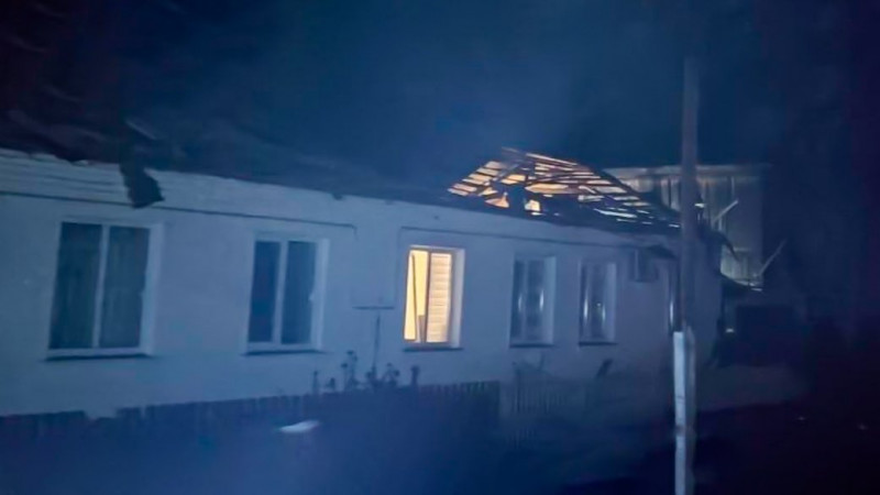 Росіяни ударним дроном атакували АЗС у Новгороді-Сіверському на Чернігівщині