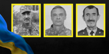 На Чернігівщині попрощались із загиблими захисниками Анатолієм Степаненком, Сергієм Костюченком та Русланом Гуцулом