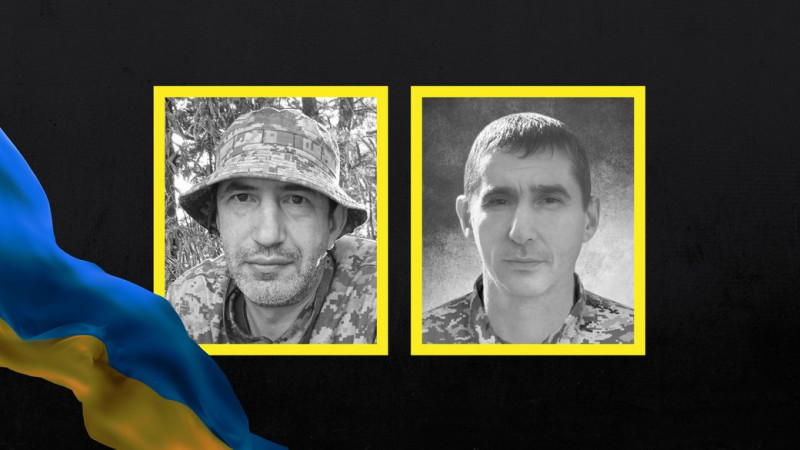 На Чернігівщині поховали військових Василя Овчара та Дем'яна Грека
