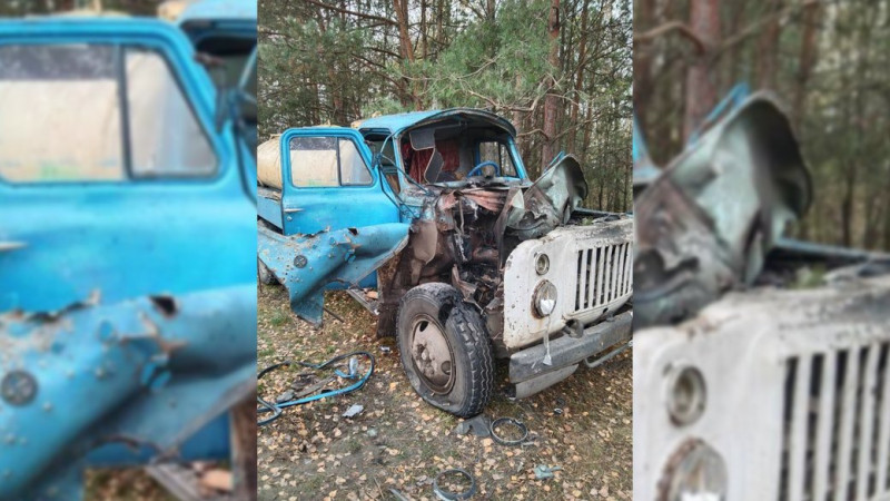 Росіяни атакували молоковоз у Корюківській громаді на Чернігівщині, також пошкодили будинки