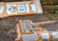 На Чернігівщині вандали розгромили могилу на кладовищі (Відео) На Чернігівщині вандали розгромили могилу на кладовищі (Відео)