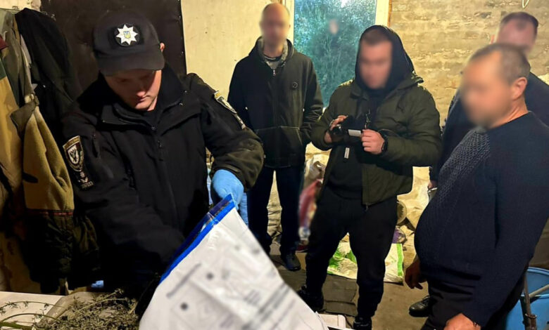 На Чернігівщині викрили місцевих жителів, які вирощували коноплі (Фото)