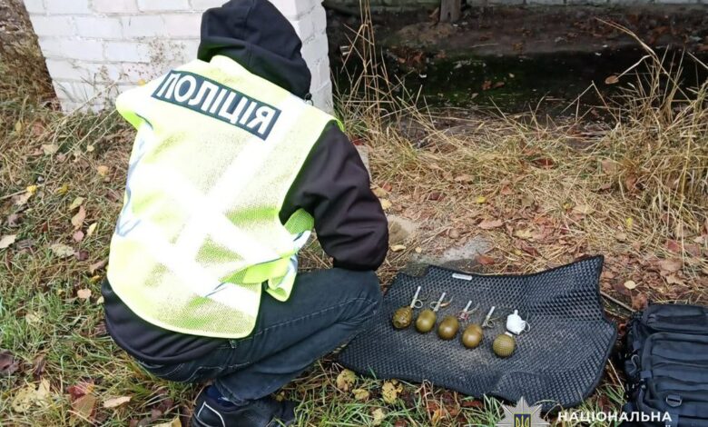 Поліція Чернігівщини перекрила канал збуту вибухонебезпечних боєприпасів (Фото)