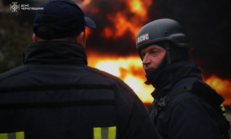 Росіяни завдали удару по об’єкту інфраструктури у Прилуцькому районі (Фото)
