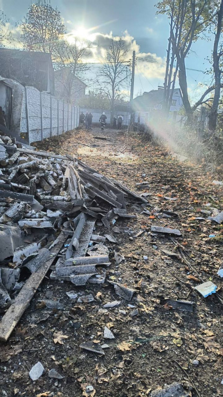 У Чернігові під час атаки БпЛА постраждало Садівниче товариство