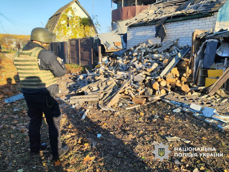 У поліції показали наслідки російської повітряної атаки на Чернігівщину (Фото)
