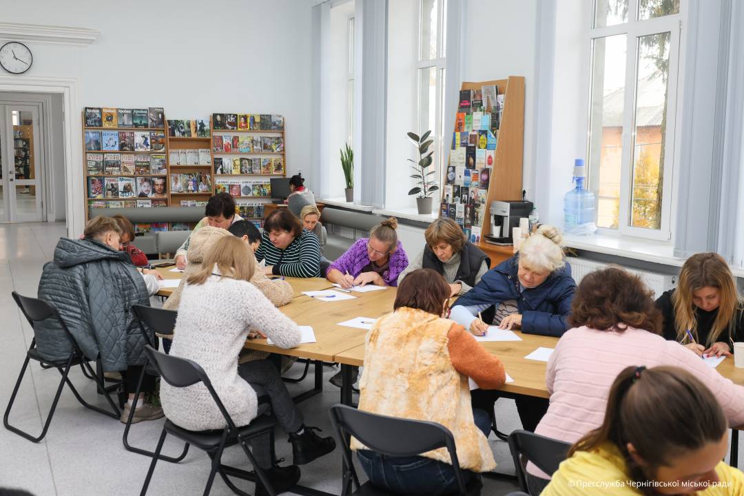 Всеукраїнський радіодиктант національної єдності: Чернігів приєднався до флешмобу