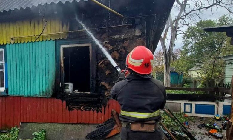 За добу на Чернігівщині сталися чотири пожежі