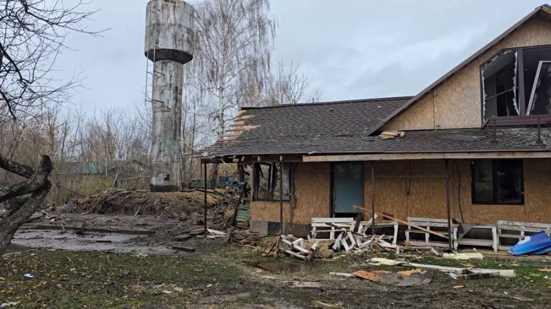 "Все однією секундою: раз — і нема": жителька Новгорода-Сіверського про "шахед", який вибухнув на її подвір'ї