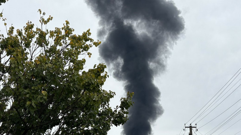 У Чернігівському районі зафіксували падіння уламків російських БпЛА