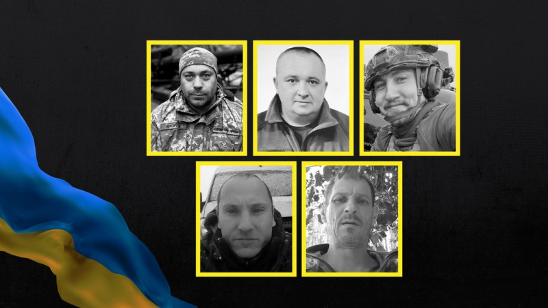 На Чернігівщині попрощались із п'ятьма захисниками України