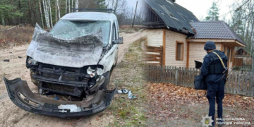 Пошкоджені будинки та автомобіль: армія РФ атакувала два села у Корюківському районі на Чернігівщині