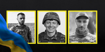 На Чернігівщині попрощалися з захисниками України Денисом Гончаровим, Олександром Омельченком та Дмитром Шаріком