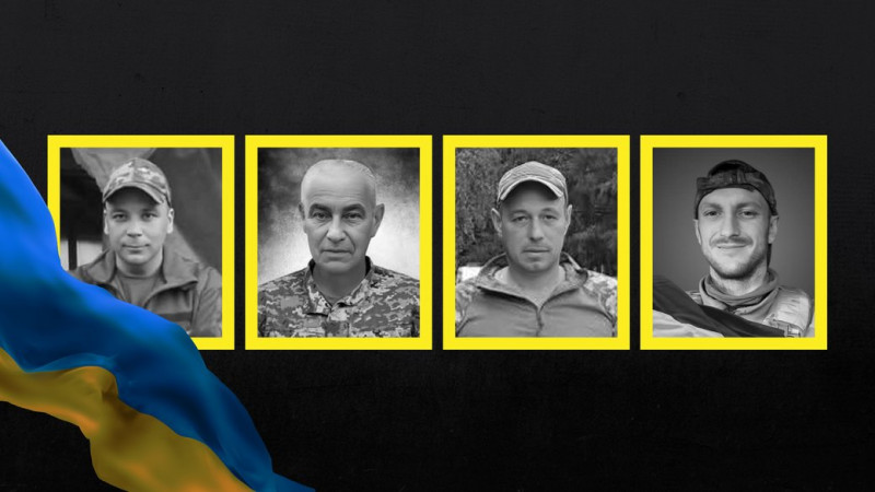 На Чернігівщині попрощалися з чотирма захисниками України, одному з них назавжди залишилось 18