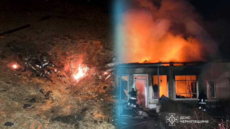 У Корюківці пошкоджений Центр дитячої та юнацької творчості після влучання російських БпЛА, — РВА