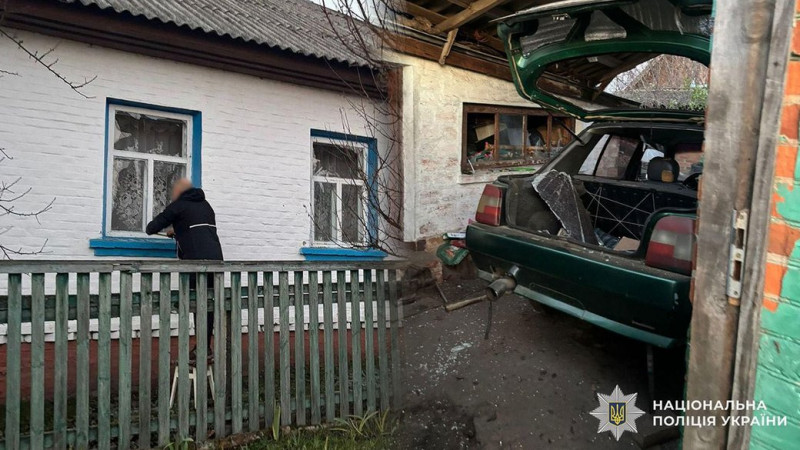 Пошкоджені будинки та транспорт: російські БпЛА атакували Корюківський район на Чернігівщині