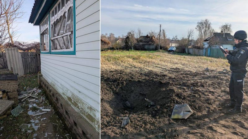 Армія РФ двічі за день безпілотниками атакувала Менську громаду на Чернігівщині