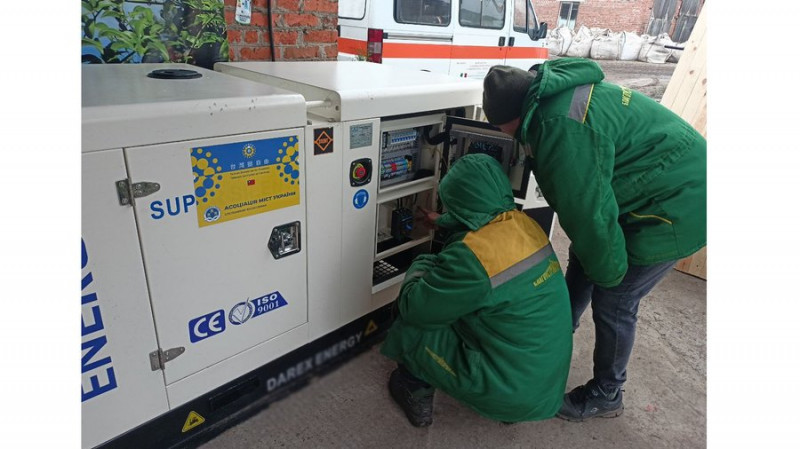 Шість громад Чернігівщини отримали генератори від партнерів з Тайваню