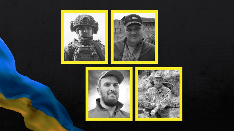 На Чернігівщині попрощалися з чотирма захисниками України, одному з них назавжди залишилось 18