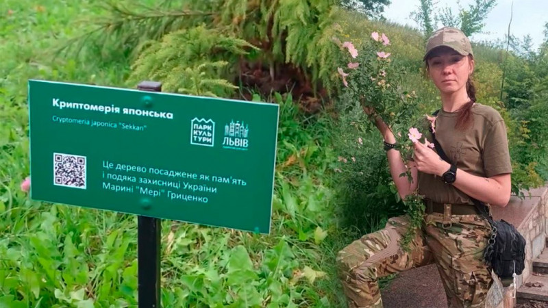 Ліс пам'яті висадили на Чернігівщині на честь загиблого захисника Сергія Єрмоленка