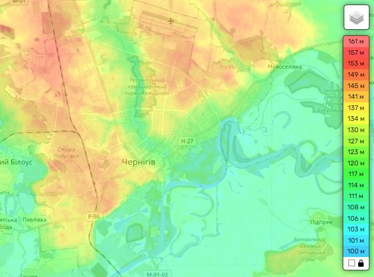 Болдині гори – не найвища точка Чернігова: що в місті вище за відомі кургани