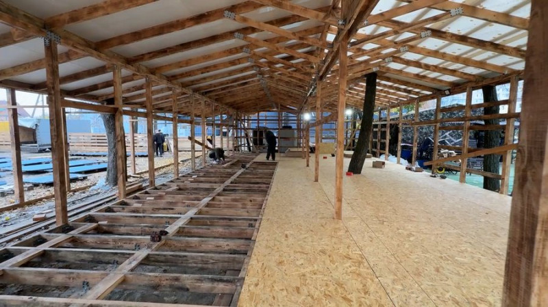 У Прилуках на Чернігівщині вперше з'явиться зимова ковзанка на 600 квадратних метрів