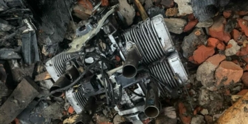 Чаус показав наслідки обстрілу Чернігівщини (Фото)