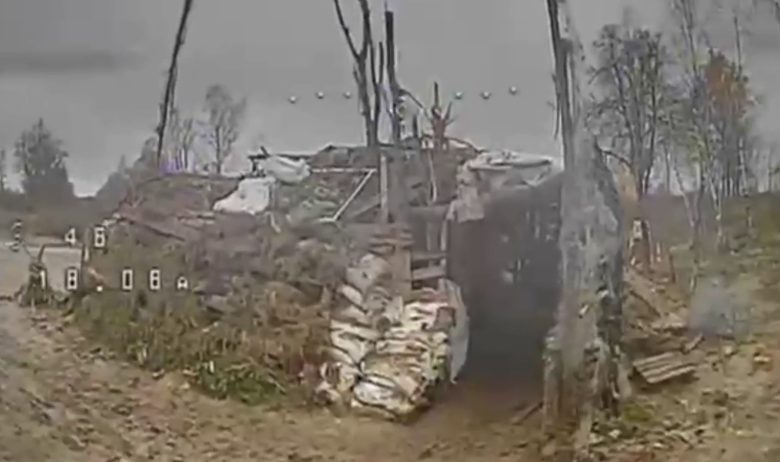 Чернігівські прикордонники знищили ворожі блокпости й опорні пункти в Брянській області (Відео)