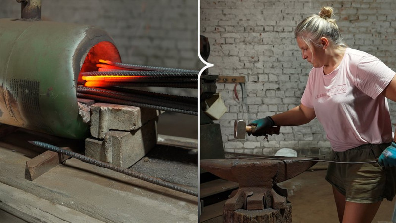 Буржуйки для військових із використаних "Ураганів": як волонтерить подружжя із Чернігівщини