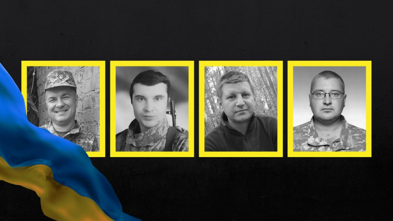 На Чернігівщині попрощались із п'ятьма захисниками України