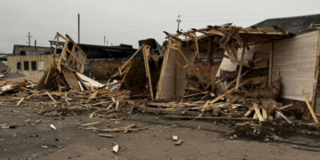 Пошкоджена цивільна забудова: армія РФ атакувала Новгород-Сіверський двома ударними БпЛА типу «Герань-2»